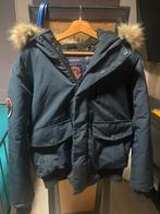 Superdry winterjas heren maat s, Kleding | Dames, Jassen | Winter, Ophalen, Zo goed als nieuw, Maat 36 (S), Blauw