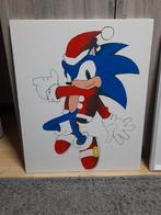 Sonic the Hedgehog art. | Niet vernist op plank geschilderd, Antiek en Kunst, Kunst | Schilderijen | Modern, Ophalen