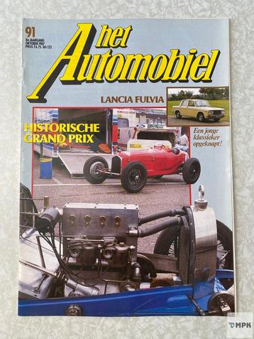 Het Automobiel Magazine Oktober 1987 #91 Lancia Fulvia beschikbaar voor biedingen