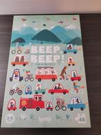 Vloerpuzzel Beep Beep, Ophalen of Verzenden, 10 tot 50 stukjes, Zo goed als nieuw, 4 tot 6 jaar