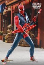 Hot Toys VGM32 Spider-Man Spider-Punk Suit, Collections, Statues & Figurines, Humain, Enlèvement ou Envoi, Neuf