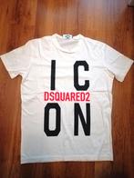 Vintage Origineel Icon Dsquared2 Wit T-shirt Designer–Maat L, Maat 52/54 (L), Dsquared2, Wit, Ophalen of Verzenden