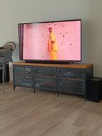 Tv meubel IKEA MET eiken planken, Huis en Inrichting, Ophalen, Zo goed als nieuw