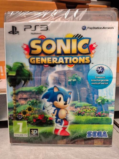 Nieuwe Sonic Generations op PlayStation 3, Games en Spelcomputers, Games | Sony PlayStation 3, Nieuw, Ophalen of Verzenden