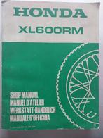 Werkplaatshandboek Honda XL600RM editie 1986, Verzenden, Honda