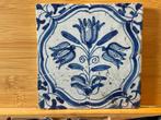 Antieke Delftse tegel D27, Ophalen of Verzenden