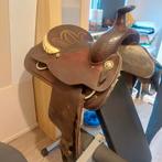 Westernzadel 16 inch merk: Longhorn X full, Dieren en Toebehoren, Paarden en Pony's | Zadels, Ophalen