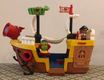 Fisher Price Little People - piratenboot  beschikbaar voor biedingen