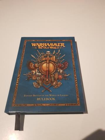 Warhammer The old world: Rulebook beschikbaar voor biedingen