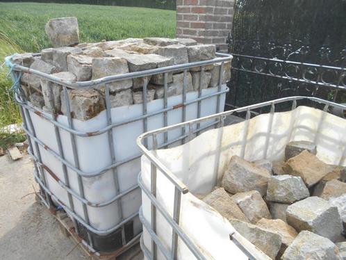 kasseien, Tuin en Terras, Tegels en Klinkers, Gebruikt, Natuursteen, 5 tot 10 m², Ophalen