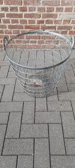Aardappelmand zilverkleurig metaal, Huis en Inrichting, Woonaccessoires | Schalen en Manden, Ophalen, Gebruikt