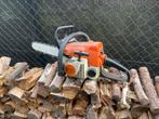 Stihl kettingzaag, Ophalen, Gebruikt