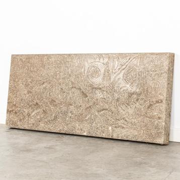 Bas Relief de José Vermeersch, Enlèvement ou Envoi