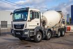 MAN TGS 32.400 BB+E6+STETTER 9M3 (bj 2017), Auto's, Automaat, Achterwielaandrijving, 400 pk, Euro 6