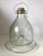 Wespenvanger Glas Insecten Antiek😎🤗💎💑🎁👌, Ophalen of Verzenden