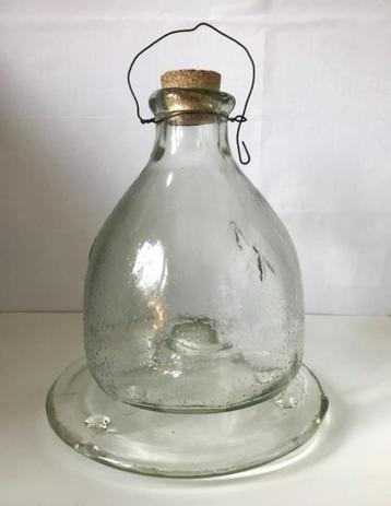 Attrape-guêpes mouchespiège verre insectes antique😎🤗💑👌, Enlèvement ou Envoi