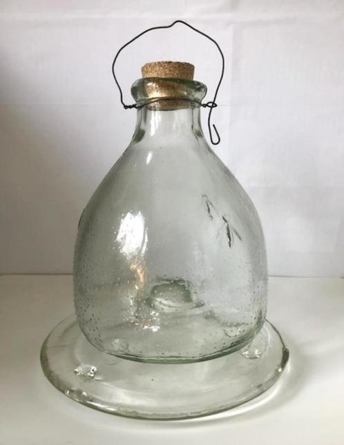 Wespenvanger Glas Insecten Antiek😎🤗💎💑🎁👌, Antiek en Kunst, Curiosa en Brocante, Ophalen of Verzenden