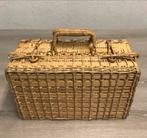 Valise vintage en osier, prix : 5€, Hobby & Loisirs créatifs, Utilisé, Enlèvement ou Envoi