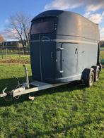 Paardentrailer, Dieren en Toebehoren, Paarden en Pony's | Trailers en Aanhangwagens, Ophalen, Zo goed als nieuw, Polyester, 2-paards trailer