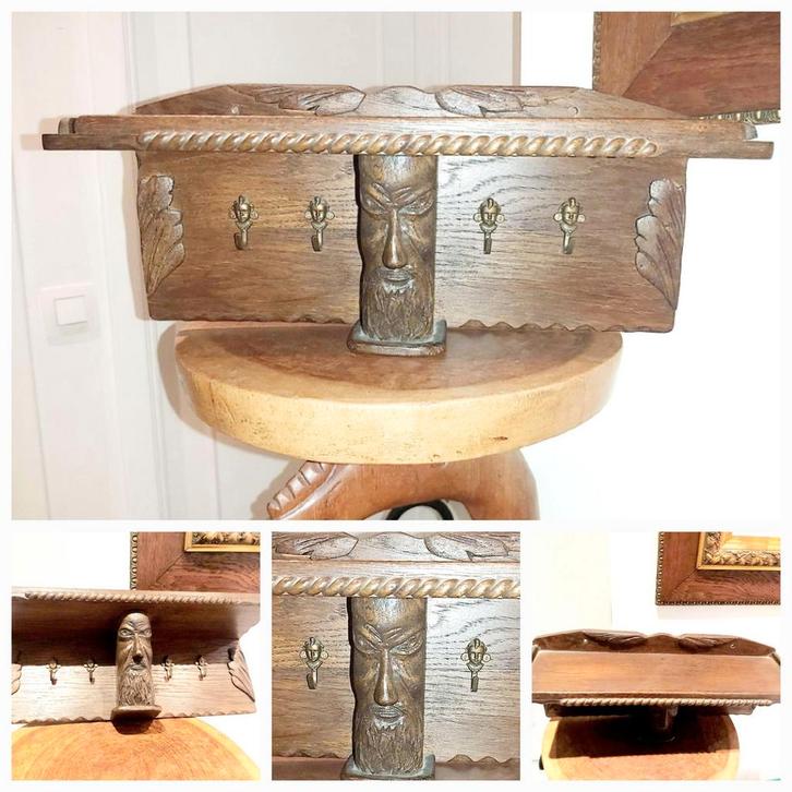 Charmante Nederlandse Arts & Crafts, Huis en Inrichting, Woonaccessoires | Kapstokken, Ophalen of Verzenden