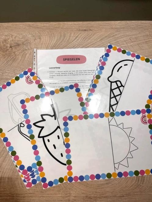 Zomer - spiegelen, Kinderen en Baby's, Speelgoed | Educatief en Creatief, Knutselen, Ontdekken, Ophalen
