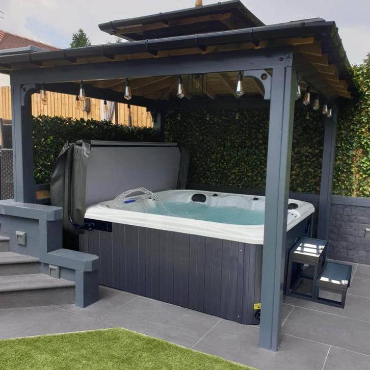 jacuzzi neuf 3 4/5/6 pers+pompe a chaleur  jq 80% d'economie, Tuin en Terras, Tuinsets en Loungesets, Nieuw, Stoel, Ophalen