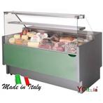 Comptoir pâtissier L 1802 x P 940 x H1064 avec deux étagères, Verzenden