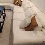 XXL lederen hoekzetel, Ophalen, Gebruikt