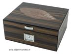 H36 HUMIDOR "GENOVA"MET TABACCO LEAF EN VENTILATIESYSTEEM, Verzamelen, Rookartikelen, Aanstekers en Luciferdoosjes, Verzenden