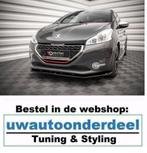 Maxton Design Spoiler Lip Splitter Voor Peugeot 208 GTI Mk1, Verzenden