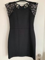 Black dress met kant 36, Ophalen of Verzenden, Zo goed als nieuw, Zwart