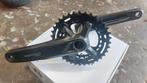 pedalier shimano deore 2x10, Fietsen en Brommers, Fietsonderdelen, Gebruikt, Mountainbike, Shiamno, Ophalen