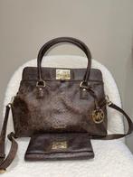 Michael Kors tas, Handtassen en Accessoires, Ophalen of Verzenden, Zo goed als nieuw, Bruin, Handtas