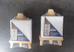 mini canvas en ezel om zelf te schilderen 2 stuks NIEUW, Enlèvement ou Envoi, Neuf, Chevalet