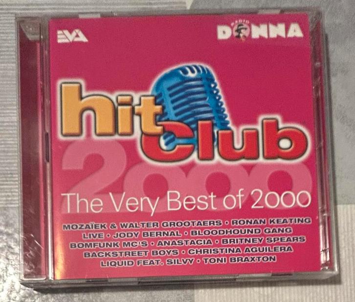 2-cd Donna hitclub The Very Bedt of 2000, Cd's en Dvd's, Cd's | Verzamelalbums, Gebruikt, Pop, Boxset, Ophalen of Verzenden