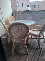 Tuin/ balkonset, Tuin en Terras, Tuinsets en Loungesets, Ophalen, 4 zitplaatsen, Gebruikt, Tuinset