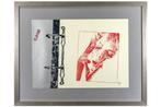 Pol Mara : zeefdruk + 2 boeken, Antiek en Kunst, Kunst | Litho's en Zeefdrukken, Ophalen