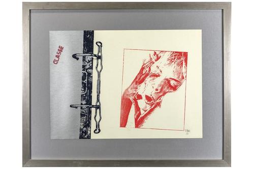 Pol Mara : zeefdruk + 2 boeken, Antiek en Kunst, Kunst | Litho's en Zeefdrukken, Ophalen