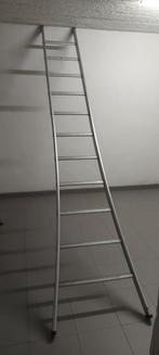 Aluminium ladder 11 treden  3m lang, Doe-het-zelf en Bouw, Ladders en Trappen, Ophalen, Ladder