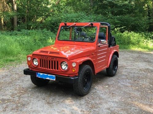 Suzuki LJ80, Auto's, Suzuki, Particulier, Overige modellen, 4x4, Trekhaak, Benzine, Cabriolet, 2 deurs, Handgeschakeld, Rood, Zwart