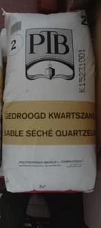 DROOG KWARTSZAND PTB TYPE 2 (120 KG), Ophalen, Nieuw, Voegzand