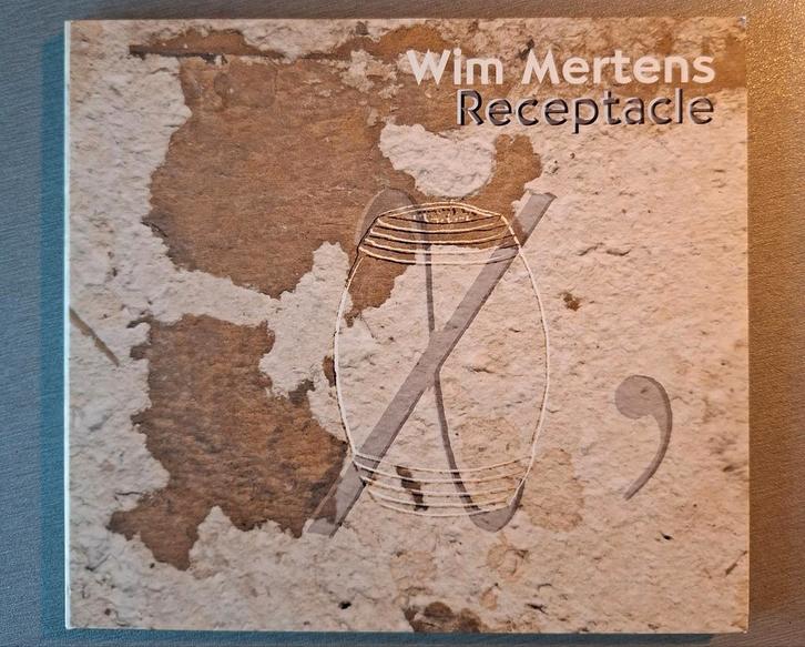 Cd. Wim Mertens.  Receptacle. (Digipack)., Cd's en Dvd's, Cd's | Overige Cd's, Ophalen of Verzenden