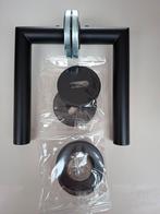 1 zwarte, matte inox deurklink, Ophalen, Nieuw, Inox, Klink of Kruk