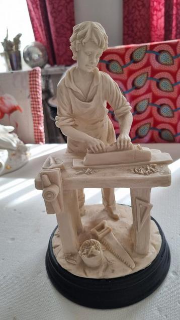 Statue de charpentier, Enlèvement, Comme neuf