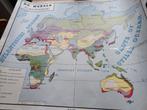 Oude wereldkaart (plantengroei) en kaart Australië, Ophalen