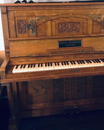antieke piano Louis Derdeyn beschikbaar voor biedingen