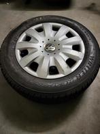 Set Dunlop winter banden en stalen velgen 5x112, 195/65R15, Auto-onderdelen, Banden en Velgen, Ophalen, Gebruikt, Band(en)