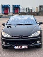 Peugeot 206 CC 1.6 Benzine Cabrio 150.000km met keuring vvk, Auto's, Peugeot, Zwart, Cabriolet, 1600 cc, Zwart