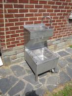 wasbak met uitgiet gootsteen, Huis en Inrichting, Keuken | Keukenelementen, Ophalen, Gebruikt, 50 tot 100 cm, Minder dan 100 cm