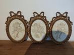 3 mooie gipsen? kadertjes, Antiek en Kunst, Ophalen of Verzenden